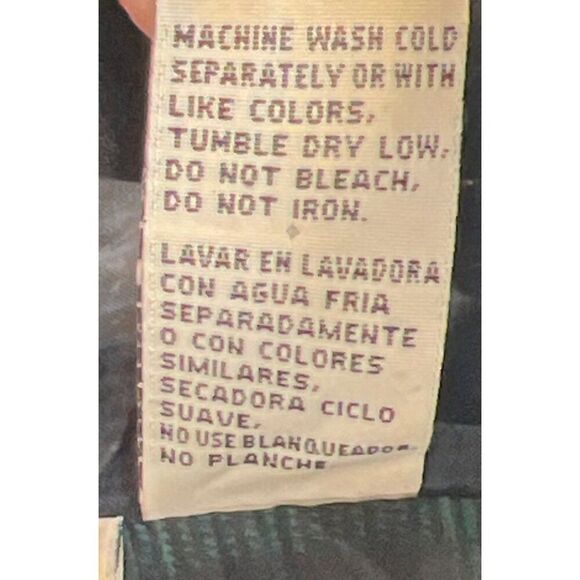 Vintage Jerzees Z Sport Windbreaker Jacket Plaid Pattern Zip Closure Nylon Mens - Picture 11 of 11